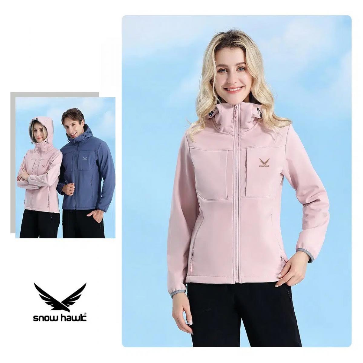 کاپشن وینداستاپر زنانه 68080 صورتی -  women’s windstopper jacket code 68080